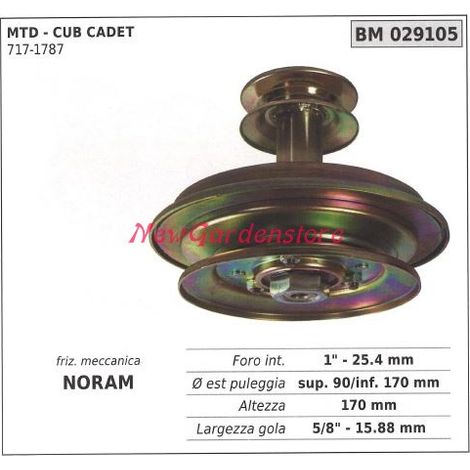 Frizione elettromagnetica warner rasaerba tosaerba tagliaerba cub cadet 029010