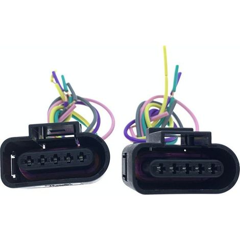 Compatible avec Audi A4L, A6L, A5, Q5, Q7, A7, Volkswagen Sagitar, Magotan 2e génération EA888 - Bouchon de débitmètre d'air JB2008-5P