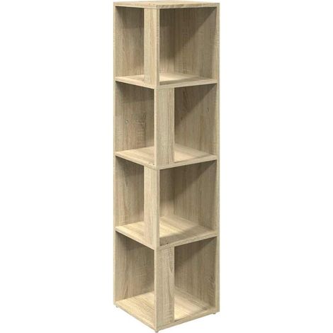 Armadio Angolare Rovere Sonoma 33x33x132 cm in Truciolato DAS780893 (1/5)