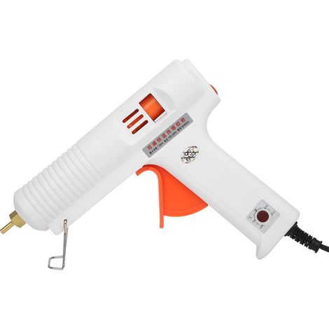 Pistolet à colle chaude à température constante réglable pour réparations domestiques et bricolage, 150 W AC100-240 V, blanc HL F (prise UE) (1/5)