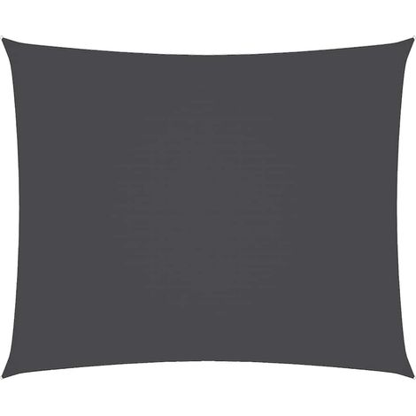 Maison Exclusive - Toldo de vela rectangular tela Oxford gris ant (1/5)