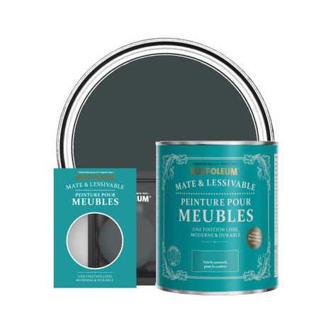 Peinture pour Meubles Mate & Lessivable - Sable Noir (1/3)