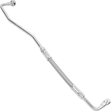 Tuyau d'admission turbo en acier inoxydable, durite d'huile suralimentation, tube d'arrivée carburant D04503380 pour moteur D7E (1/5)