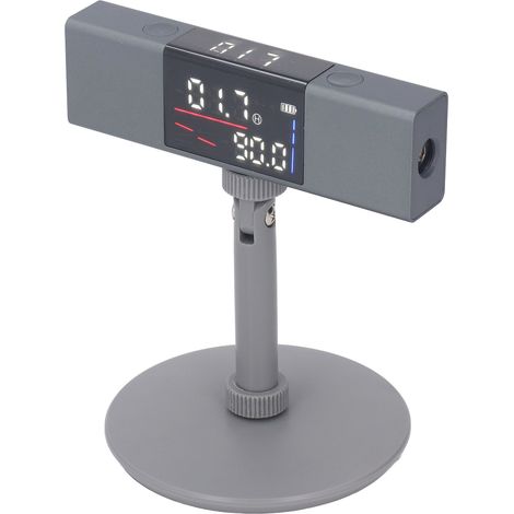 Projecteur d'angle laser 2 en 1 avec écran LED, inclinomètre laser portable et support pour la décoration intérieure et l'ingénierie (1/5)