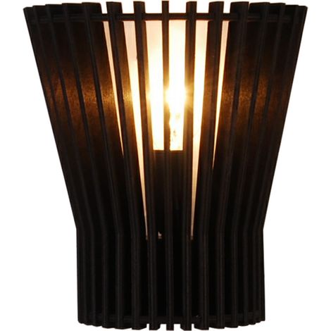 Applique Candellux Osaka nera in legno 1xE14 40W IP20 (1/2)