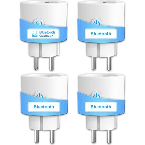 Prise Connectée Passerelle WiFi Bluetooth avec Mesure Consommation Électrique Prises Bluetooth 16A (1/5)