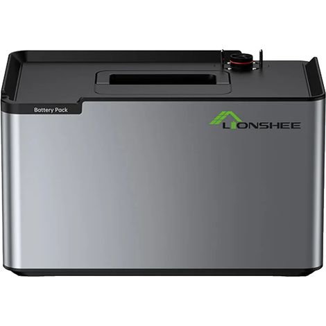 Sistema de energía solar, almacenamiento de 2048 Wh, inversor de 1600 W, LS-L1024 (1/2)