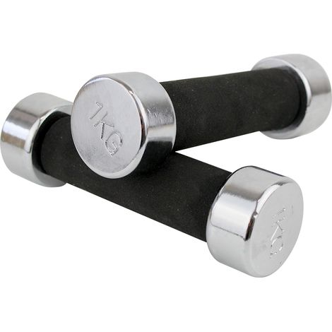 Juego de mancuernas DUMBELL MASTER 2 x 1 kg (1/2)