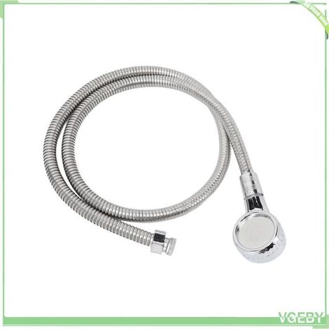 Kit de robinet lit de shampoing - FAFEICY - Tête M - Tuyau 120 cm - Anti‑fuite céramique - Finition brillante (1/5)