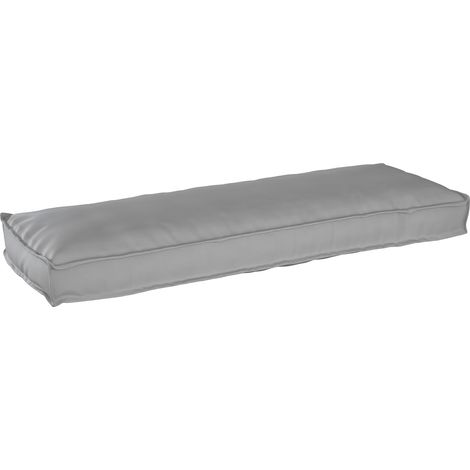Set de coussins de palette 2 pcs，Coussins d'extérieur Gris 120 x 40 x 8 cm CFW155512 (1/5)