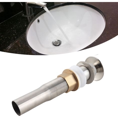 Lavabo con rebosadero desagüe del lavabo con sistema antirretorno y protección contra olores. (1/5)