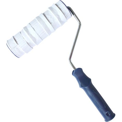 Rullo per texture da parete da 8" con manico - Strumento per la stampa di motivi