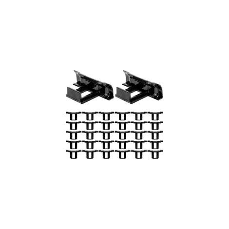 32 PcsClips de Drainage d'Eau de Panneau Solaire 30 mm, Clips de Drainage pour Panneau Solaire, Clips de Nettoyage de Module Panneaux Solaires PV pour Nettoyage Panneaux Photovoltaïques Accessoires (1/5)