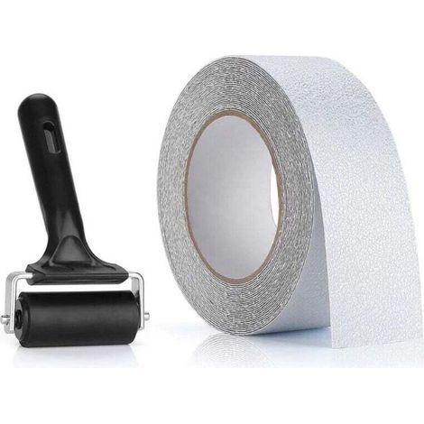 Autres accessoires pour escalier Ruban adhésif antidérapant pour escalier Transparent 10 x 5 cm LangRay