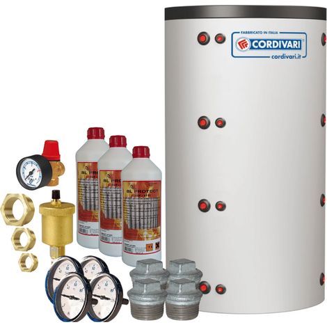 Kit ballon tampon 500 Litres pour chaudière bois (1/3)