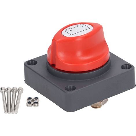 Convient aux disjoncteurs de batterie principale 12V/24V/48V, aux interrupteurs de déconnexion marins étanches, aux interrupteurs à courant élevé, facile à installer. (1/2)