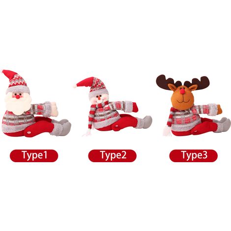 Weihnachtliche Gardinenschlaufe, Schneemann, Halteband für Feste, Weihnachtsfeiertage, Fensterdekoration für Zuhause.
