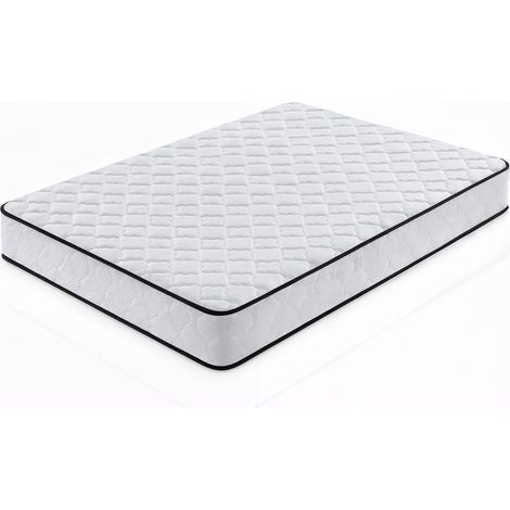 Matelas à ressorts ensachés 140x200 cm H3 7 zones avec protège-matelas (1/5)
