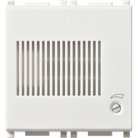 VIMAR - 14380 Timbre electrónico con 3 secuencias, 12V, blanco