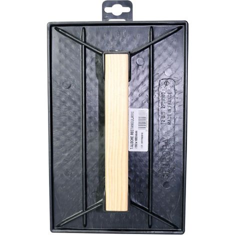 FISCHER DAREX - Taloche rectangulaire poignée bois 270x180mm