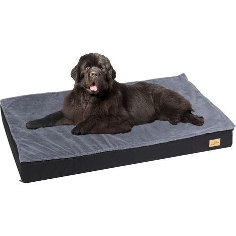 BingoPaw Cama Perro Grande Desenfundable Desenfundable Lavable Colchoneta de Espuma Ortopedica, XL 105x70x10cm (1/5)