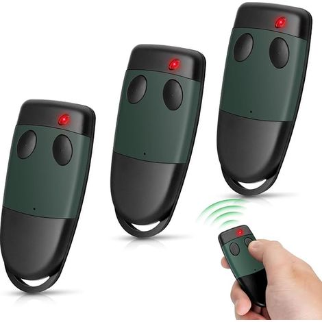 433.92 MHz Télécommande Portail et Bip Universelle, Canaux Porte de Garage Compatible avec S449 QZ2, S449 QZ1, TXQ449100, TXQ449200 (1/5)