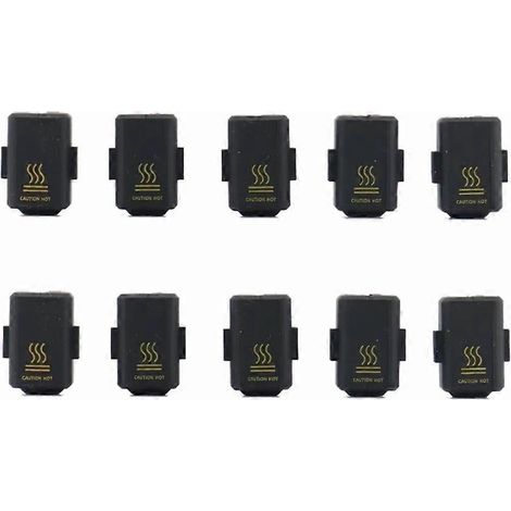 Manchons de protection en silicone, chaussettes en silicone résistantes aux hautes températures pour imprimante 3D QIDI Q2 (10 pièces) (1/5)