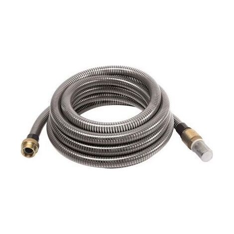 2 Sandpumpenschläuche für Aufstellpools (150 x 3,8 cm) für Salzwasserfiltersysteme. Kompatibel mit Filterpumpen und Salzwassersystemen. (1/5)