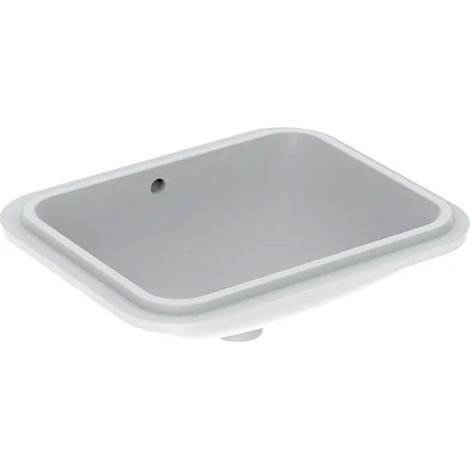 GE VariForm Sous-structure WT, rectangulaire 58x49cm, sans trou, avec revêtement, blanc (1/5)