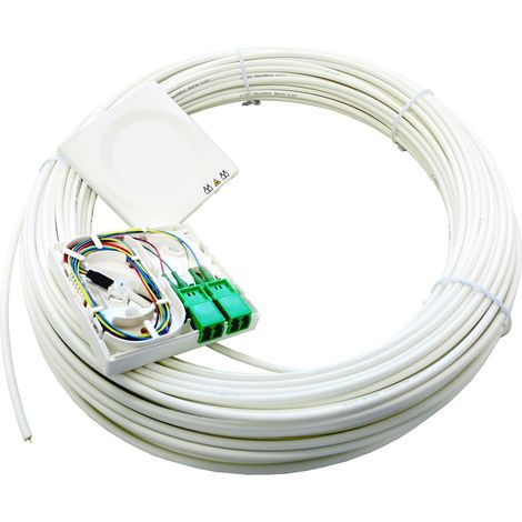 Acome Komponenten FTTH-AP-Dose T1 m. Kabel 50m 1xLCD/APC rws IO114066182302501