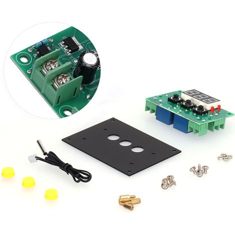 Module de contrôle de température DC12V -50 -110℃ Thermostat avec sortie relais bidirectionnelle (1/5)