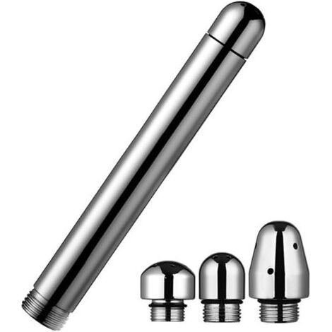 AGE en toute Confiance lavement Douche Angle Wand avec 3 têtes pour nettoyage anal Colonic Douche Système (1/4)