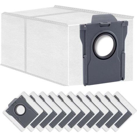 Lot de 12 sacs à poussière pour Dreame X30/X40/S30/S40/S50/X50Accessoires pour sacs-Crezuo (1/4)