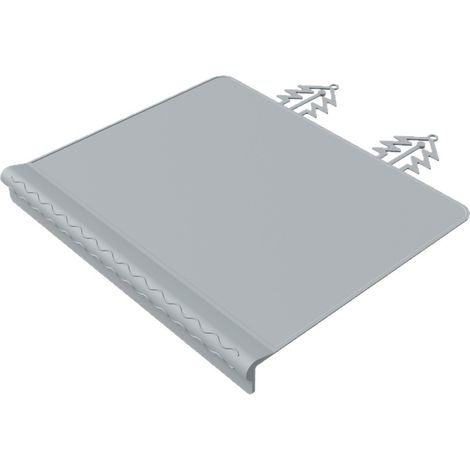 Set de table portable antidérapant – Sets de table pour enfants – Silicone – Gris – (1/5)