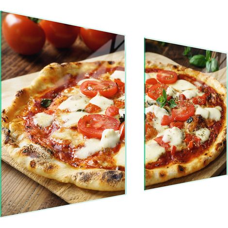 PIASTRA PROTETTIVA IN VETRO PER FORNELLO 85x52 PIZZA (1/5)