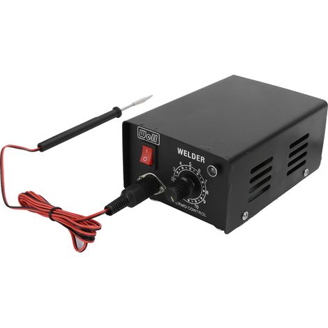 Soudeuse à cire pour bijoux 0℃ – 370℃ Machine de soudage et de chauffage pour le traitement et la fabrication de bijoux Noir Prise UE 220V (1/5)