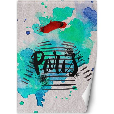 Papier peint Paris Pastel Abstrait Fond 100x140 (1/5)
