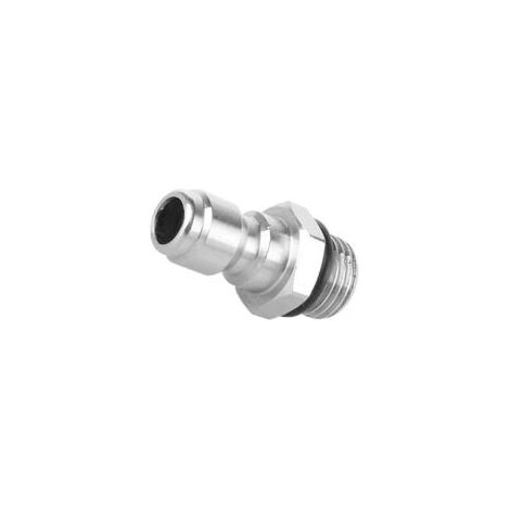 Connettore a sgancio rapido da 1/4", adattatore a sgancio rapido da 14 mm maschio a 1/4 di pollice per spruzzatore di sapone per idropulitrice, lancia per schiuma da neve, raccordo in acciaio inossida