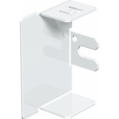 OBO Bettermann Endstück 40x60mm Stahl bandverzinkt / kunststoffbeschichtet reinweiß RAL 9010, 10 Stück, 6249426 (1/5)