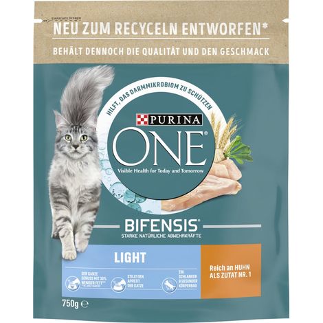 Purina ONE Light reich an Huhn und Weizen 750 g