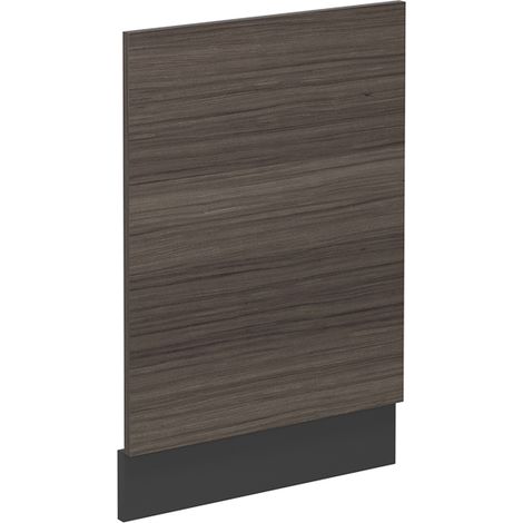 Frontal para lavavajillas R-Line, Gris noble, 45 cm sin encimera, Vicco