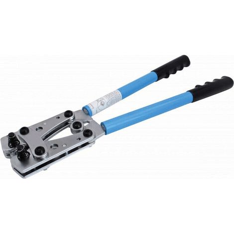 PINZA CRIMPATRICE CRIMPARE TERMINALI TUBI RAME ALLUMINIO CAPICORDA 6 50 MM 856sa