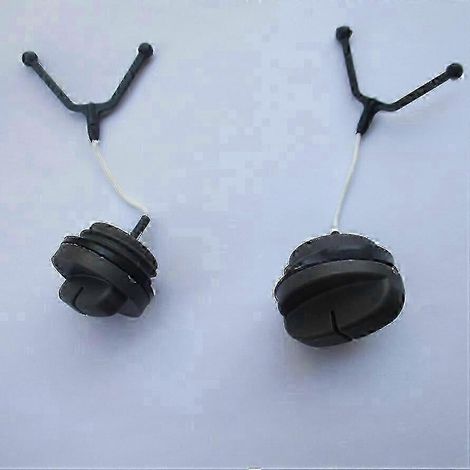 Kit de bouchon de réservoir d'huile et de carburant pour Husqvarna T435 350 345 340 346 353 362 365 371 537281502 (1/4)