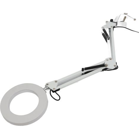 Lampe à pince USB LED à luminosité réglable pour nail art et tatouage, lampe de bureau avec pince (1/5)