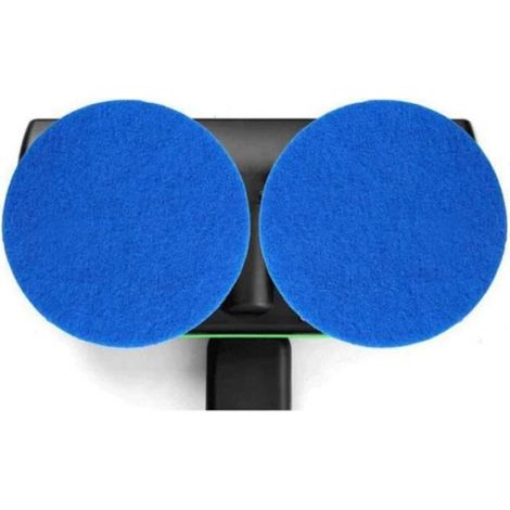 Tampon de rechange pour balai rotatif électrique sans fil avec 8 tapis en microfibre et 8 joints pour utilisation en intérieur (1/4)