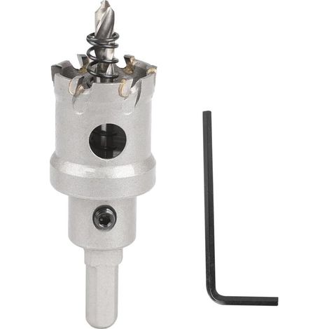 30mm Foret De Scie Cloche En Métal,TCT Scie Cloche En Carbure,Coupe-trou En Carbure De Tungstène,Coupe-trou industriel Pour l'acier inoxydable,Le Métal,l'alliage,Le Bois Et Les Plastiques (1/5)