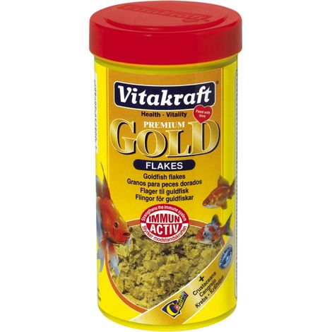 mangime in fiocchi per pesci - 100ml