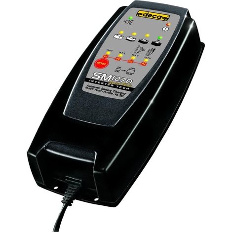 Trade Shop - CARICA BATTERIE DECA SM1270 für MOTO und AUTO 14AH A 225AH 12V CARICABATTERIEN -