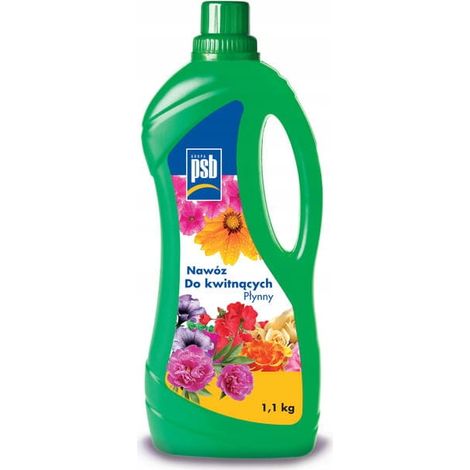 Wirksamer Flüssigdünger für blühende Pflanzen 1l (1/2)