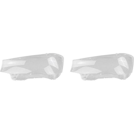 Coperture trasparenti per le lenti dei due gruppi ottici anteriori sinistri delle BMW X3 F25 e X4 F26 (modelli 2014, 2015, 2016 e 2017).